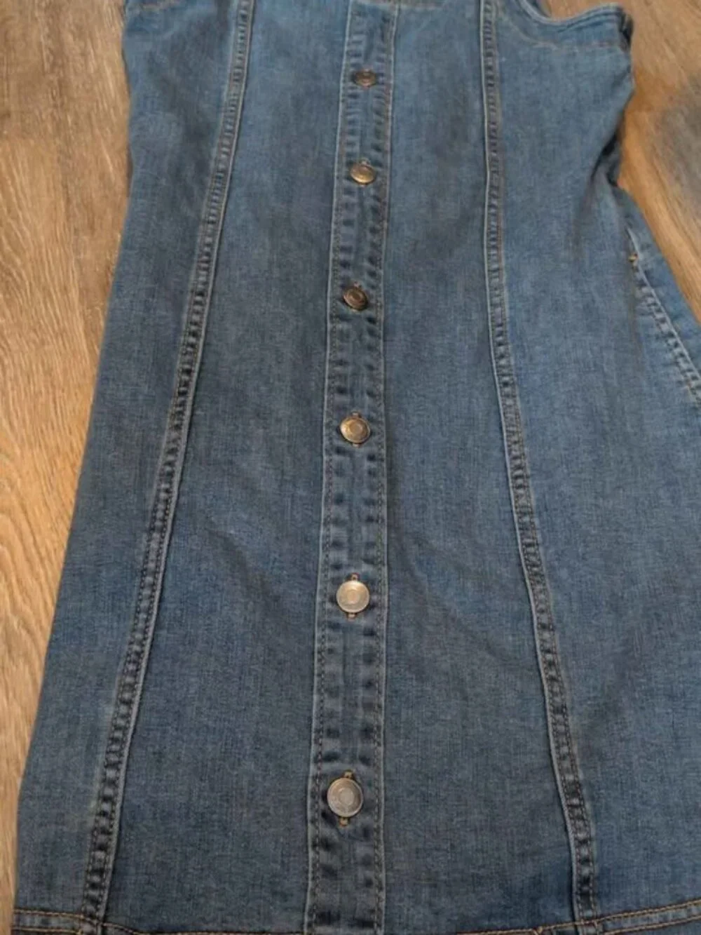 Abercrombie kids Denim Overall Dress 13/14